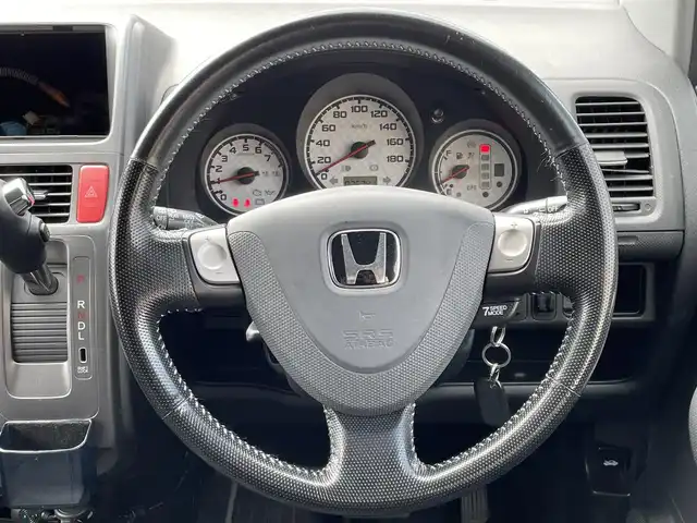 ホンダ モビリオ スパイク A 東京都 2003(平15)年 7.7万km ブリリアントホワイトパール ルームミラー一体型ドライブレコーダー/ＥＴＣ/ステアリングスイッチ/無限（ＭＵＧＥＮ）/パワーウィンドウ/ハロゲンヘッドライト/純正フロアマット