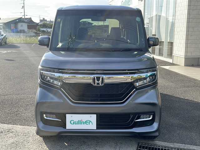ホンダ Ｎ ＢＯＸ カスタム G L ターボ ホンダセンシング 香川県 2018(平30)年 3.2万km シャイニンググレーM 純正ナビ／フルセグＴＶ／バックカメラ／両側パワースライドドア／ＬＥＤヘッドライト／レーダークルーズ／レーンキープ／ＥＴＣ／パドルシフト／オートライト