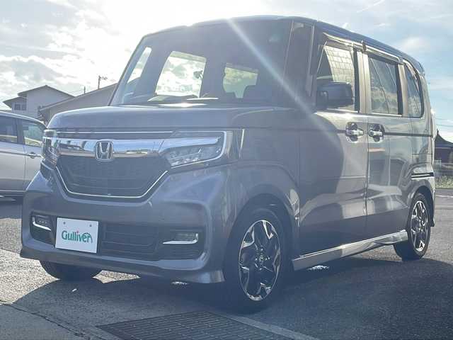 ホンダ Ｎ ＢＯＸ カスタム G L ターボ ホンダセンシング 香川県 2018(平30)年 3.2万km シャイニンググレーM 純正ナビ／フルセグＴＶ／バックカメラ／両側パワースライドドア／ＬＥＤヘッドライト／レーダークルーズ／レーンキープ／ＥＴＣ／パドルシフト／オートライト