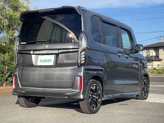 ホンダ Ｎ ＢＯＸ カスタム G L ターボ ホンダセンシング 香川県 2018(平30)年 3.2万km シャイニンググレーM 純正ナビ／フルセグＴＶ／バックカメラ／両側パワースライドドア／ＬＥＤヘッドライト／レーダークルーズ／レーンキープ／ＥＴＣ／パドルシフト／オートライト