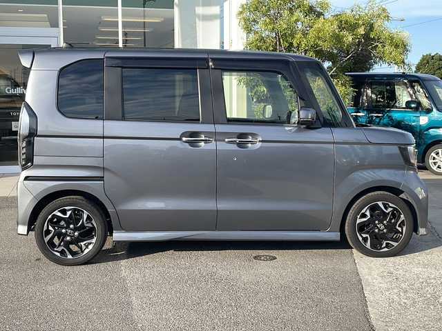 ホンダ Ｎ ＢＯＸ カスタム G L ターボ ホンダセンシング 香川県 2018(平30)年 3.2万km シャイニンググレーM 純正ナビ／フルセグＴＶ／バックカメラ／両側パワースライドドア／ＬＥＤヘッドライト／レーダークルーズ／レーンキープ／ＥＴＣ／パドルシフト／オートライト