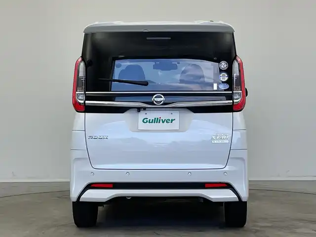日産 ルークス HWS Gターボ プロパイロットED 新潟県 2020(令2)年 5.8万km ホワイトパール 純正ディーラーオプションメモリナビ（型式：MM320D-L）/・CD/DVD/Bluetooth/フルセグ/USB/全周囲モニター/プロパイロット/衝突被害軽減システム/レーンキープアシスト/インテリジェントクルーズコントロール/純正フロントドライブレコーダー/社外ビルトインETC/両側パワースライドドア/純正LEDヘッドライト/オートライト/フォグランプ/純正フロアマット/純正15インチAW夏タイヤ/ABS/横滑り防止機能/盗難防止装置/スペアキー