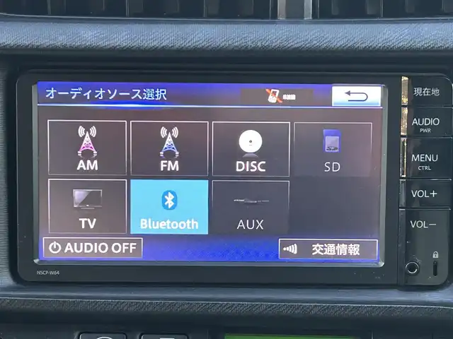 トヨタ アクア S 岡山県 2014(平26)年 9.8万km シルバーM 純正ナビ　NSCP-W64/ワンセグTV、CD、Bluetooth、AM、FM/ETC/バックカメラ/スマートキー/プッシュスタート