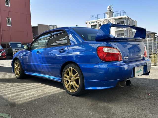 スバル インプレッサ ＷＲＸ STi 宮崎県 2002(平14)年 16万km WRブルーマイカ 4WD/WRX/PIVOTセキュリティオートタイマー