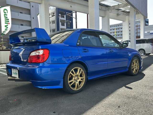 スバル インプレッサ ＷＲＸ STi 宮崎県 2002(平14)年 16万km WRブルーマイカ 4WD/WRX/PIVOTセキュリティオートタイマー