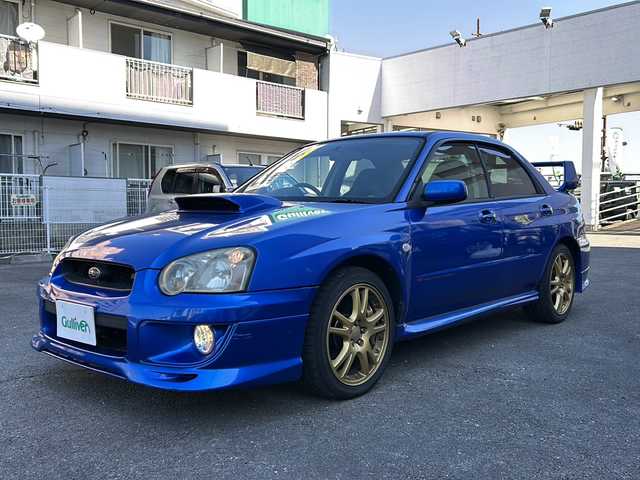 スバル インプレッサ ＷＲＸ STi 宮崎県 2002(平14)年 16万km WRブルーマイカ 4WD/WRX/PIVOTセキュリティオートタイマー