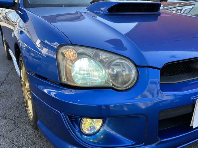 スバル インプレッサ ＷＲＸ STi 宮崎県 2002(平14)年 16万km WRブルーマイカ 4WD/WRX/PIVOTセキュリティオートタイマー