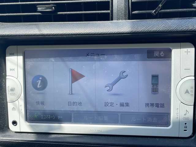 トヨタ アクア S 京都府 2014(平26)年 9.2万km コバルトブルーメタリック 社外SDナビ/NSCP-W46/CD/Bluetooth接続/ワンセグTV/バックカメラ　/ＥＴＣ　/ハロゲンライト　/横滑り防止　/純正フロアマット　/ベンチシート　/スマートキー /布系シート /オートライト /ダブルエアバック