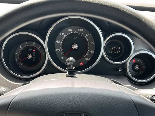 ホンダ クロスロード 18L Xパッケージ 岐阜県 2007(平19)年 14万km ナイトシェイドメタリック 社外ナビ　/バックカメラ　/ＥＴＣ　/ハーフレザーシート　/３列シート　/フラットシート　/ＡＢＳ　/オートライト　/リモコンキー　/フロアマット　/ドアバイザー　　/パワーステアリング　/パワーウィンドウ　/Ｗエアバッグ