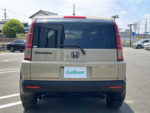 ホンダ クロスロード 18L Xパッケージ 岐阜県 2007(平19)年 14万km ナイトシェイドメタリック 社外ナビ　/バックカメラ　/ＥＴＣ　/ハーフレザーシート　/３列シート　/フラットシート　/ＡＢＳ　/オートライト　/リモコンキー　/フロアマット　/ドアバイザー　　/パワーステアリング　/パワーウィンドウ　/Ｗエアバッグ