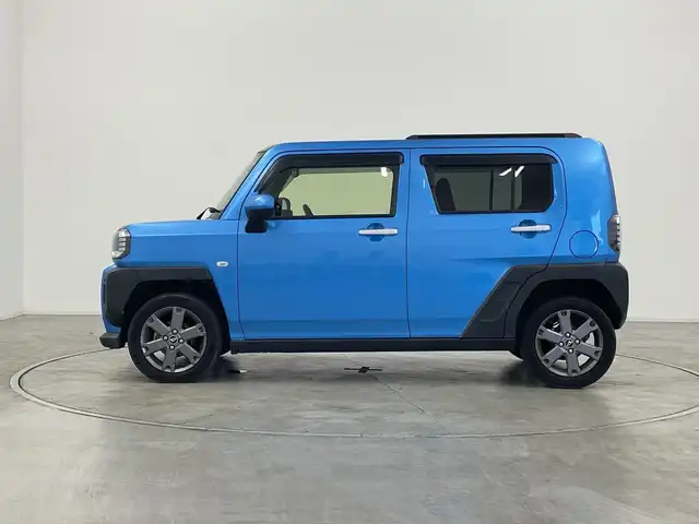 ダイハツ タフト G ターボ 群馬県 2020(令2)年 3.2万km スプラッシュブルーM ガラスルーフ　衝突被害軽減ブレーキ　アダプティブクルーズコントロール　純正オーディオ　ＡＵＸ　クリアランスソナー　アイドリングストップ　オートハイビーム　ＬＥＤ　ＥＴＣ　レザーステアリング　禁煙車