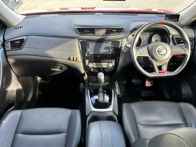 日産 エクストレイル 20X 石川県 2018(平30)年 5.7万km バーニングレッド ワンオーナー/4WD/アイドリングストップ/Bluetooth/フルセグTV/ETC/バックカメラ/前後コーナーセンサー/社外レーダー/前後ドライブレコーダー/全席シートヒーター/２０インチ社外アルミホイール