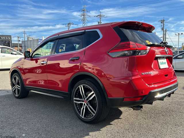 日産 エクストレイル 20X 石川県 2018(平30)年 5.7万km バーニングレッド ワンオーナー/4WD/アイドリングストップ/Bluetooth/フルセグTV/ETC/バックカメラ/前後コーナーセンサー/社外レーダー/前後ドライブレコーダー/全席シートヒーター/２０インチ社外アルミホイール