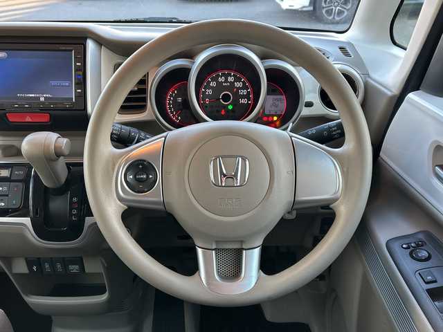 ホンダ Ｎ ＢＯＸ スラッシュ G・L 長野県 2019(令1)年 5万km サーフブルー ・純正7インチメモリーナビナビゲーション/CD DVD フルセグTV Bluetooth/・バックカメラ/・ビルトインETC/・ワンオーナー/・CTBA/・HIDヘッドライト/・オートライト/・社外15インチアルミホイール/・純正フロアマット/・電動格納ミラー/・スマートキー/・エンジンプッシュスタート