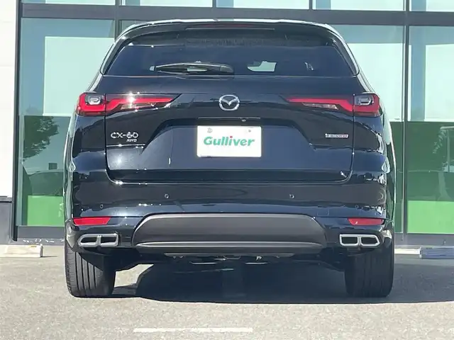 マツダ ＣＸ－６０ XD HV エクスクルーシブモダン 和歌山県 2023(令5)年 1.2万km ジェットブラックマイカ メーカーOP：ドライバーパーソナライゼーションシステムパッケージ/純正ナビ/・FM/AM/Bluetooth/・フルセグTV/HDMI/・全方位カメラ/レザーシート/・前席パワーシート、D席メモリー付き/・全席シートヒーター/・前席ベンチレーション/i-ACTIVSENSE/・スマートブレーキサポート/・アダプティブLEDヘッドライト/・ブラインドスポットモニター/・マツダレーダークルーズコントロール/・レーンキープアシスト/ステアリングヒーター/パドルシフト/ETC/LEDヘッドライト/オートホールド/電動パーキングブレーキ