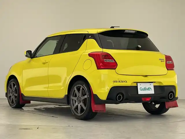 スズキ スイフト スポーツ 愛知県 2018(平30)年 6.4万km チャンピオンイエロー 純正8インチナビ/フルセグTV/衝突被害軽減ブレーキ/レーダークルーズコントロール/純正エアロパーツ(F/S/R)/社外17インチアルミホイール/オプションフラップマット/社外マフラー(HKS)/社外ドライブレコーダー/シートヒーター/ステアリングスイッチ/スマートキー/プッシュスタート/純正LEDヘッドライト