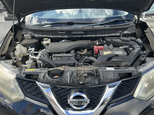 日産 エクストレイル 20X エマージェンシーブレーキ 沖縄県 2015(平27)年 8.5万km ダイヤモンドブラック 純正ナビ・Bluetooth・CD・DVD/全方位カメラ/ETC/オートライト/クルーズコントロール/シートヒーター
