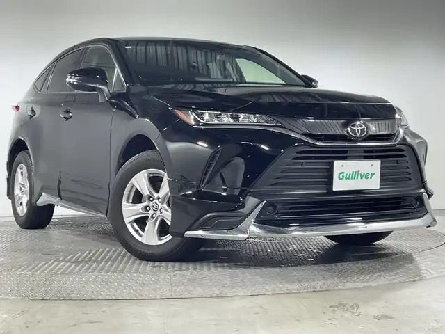 トヨタ ハリアー S 神奈川県 2020(令2)年 3.7万km ブラック 純正ディスプレイオーディオ/Tコネクトナビ/Bluetooth　USB　Miracast AUX/バックカメラ/セーフティセンス/プリクラッシュセーフティ/レーンディパーチャーアラート/レーダークルーズコントロール/オートハイビーム/前後ソナー/革巻きステアリング/ステアリングスイッチ/ビルトインETC/電動パーキングブレーキ/オートブレーキホールド/プッシュスタート/スマートキー/モデリスタエアロ【フロント/サイド/リアアンダー】/純正リアスポイラー/純正17インチアルミホイール