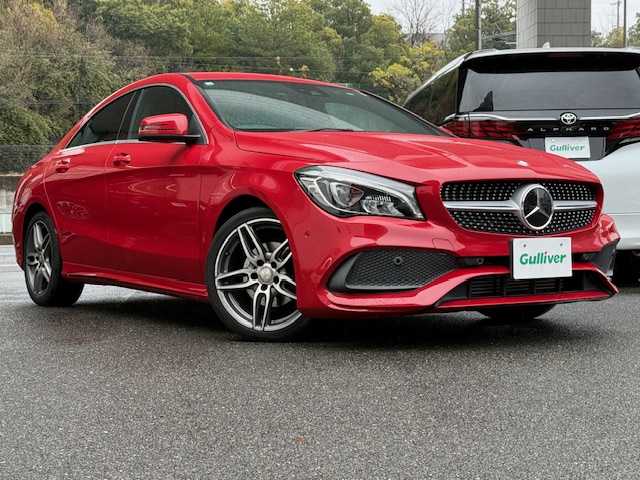 メルセデス・ベンツ ＣＬＡ１８０ スポーツ 大阪府 2016(平28)年 4.5万km ジュピターレッド /純正ナビ/フルTV、Bluetooth、CD//バックカメラ//コーナーセンサー//前席シートヒーター//D席パワーシート//パドルシフト//衝突軽減ブレーキ//ブラインドスポットモニター//クルーズコントロール//純正１８AW//ETC