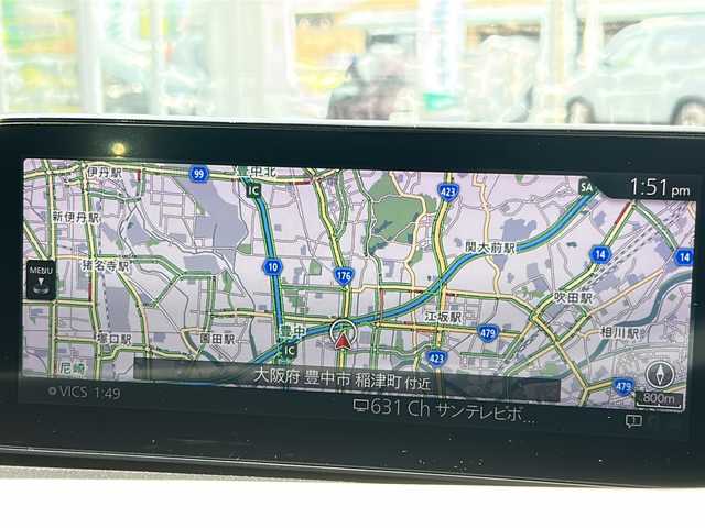 マツダ マツダ３セダン 20S Lパッケージ 大阪府 2019(令1)年 2.2万km ソウルレッドクリスタルM 純正メーカーナビ/　【AM・FM/Bluetooth//バックカメラ 【360°ビューモニター】/レザーシート/D・Nシートヒーター/ステアリングヒーター/F・B（フロント＆バック）パーキングセンサー/ブラインドスポットモニタリング【BSM】/スマート・ブレーキ・サポート/ディスタンス＆スピード・アラート/レーンキープ・アシスト・システム/ドライブセレクション/マツダレーダークルーズコントロール/ドライビングポジションメモリー/マツダ・ハーモニック・アコースティックス/ヘッドアップディスプレイ/電動パーキングブレーキ/AUTO HOLD/ETC