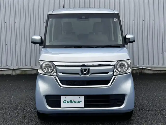 ホンダ Ｎ ＢＯＸ G L ホンダセンシング 静岡県 2018(平30)年 1.3万km モーニングミストブルーM ユーザー買取車両/社外SDナビ（WX-171C）/[AM/FM/TV/CD]/純性14インチAW/純性LEDヘッドライト/エンジンスタートボタン/バックカメラ/USB入力端子/ETC/スマートキー/スペアキー×１/ベンチシート/片側パワースライドドア/横滑り防止装置/レーンアシスト/衝突被害軽減システム/クルーズコントロール/保証書/取扱説明書