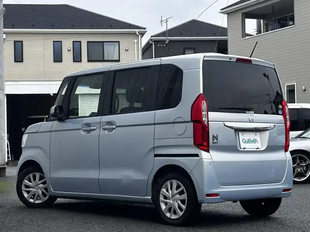 ホンダ Ｎ ＢＯＸ G L ホンダセンシング 静岡県 2018(平30)年 1.3万km モーニングミストブルーM ユーザー買取車両/社外SDナビ（WX-171C）/[AM/FM/TV/CD]/純性14インチAW/純性LEDヘッドライト/エンジンスタートボタン/バックカメラ/USB入力端子/ETC/スマートキー/スペアキー×１/ベンチシート/片側パワースライドドア/横滑り防止装置/レーンアシスト/衝突被害軽減システム/クルーズコントロール/保証書/取扱説明書