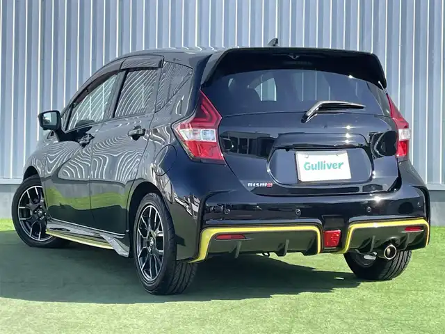 日産 ノート e－パワー ニスモ 香川県 2018(平30)年 5.3万km スーパーブラック 純正SDナビ/→フルセグ/CD/DVD/Bluetooth/全方位カメラ/デジタルインナーミラー/インテリジェントエマージェンシーブレーキ/インテリジェントLI（車線逸脱防止支援システム）/インテリジェントFCW（前方衝突）/VDC（ビークルダイナミクスコントロール）/LEDオートライト/ハイビームアシスト/純正16インチアルミ/純正フロアマット/前方ドライブレコーダー/ETC/レーダー探知機/ステアリングリモコン/プッシュスタート/スマートキー