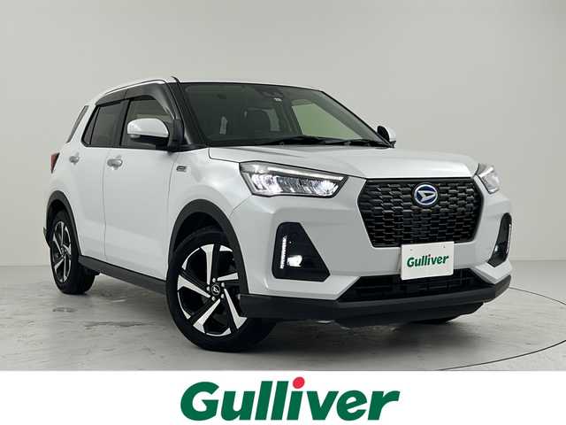 ダイハツ ロッキー プレミアム G HEV 大阪府 2023(令5)年 1.7万km シャイニングホワイトパール 純正9インチナビ/レーダークルーズコントロール/ビルトインＥＴＣ２．０/コーナーセンサー/レーンキープアシスト/シートヒーター/バックカメラ/ＬＥＤヘッドライト/ステアリングスイッチ/踏み間違い防止/オートハイビーム/オートライト/スペアキー