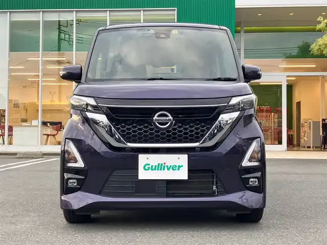 日産 ルークス HWS Gターボ プロパイロットED 静岡県 2020(令2)年 3.1万km アメジストパープル エンジンスタートボタン/パワーステアリング/パワーウィンドウ/アイドリングストップ/スマートキー/スペアキー１本/オートエアコン/クルーズコントロール/ETC/USB入力端子/純正9インチメモリナビ（CD/BT/フルセグ）/ドライブレコーダー前後/ベンチシート/純正フロアマット/両側パワースライドドア/純正アルミホイール/ABS/横滑り防止装置/コーナーセンサー前後/オートライト/LEDライト/W+サイドエアバック/衝突軽減システム/プロパイロット/レーンキープアシスト