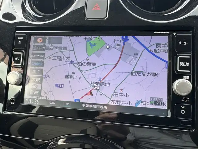 日産 ノート e－パワー メダリスト 千葉県 2017(平29)年 8.6万km インペリアルアンバーP 純正メモリー7インチナビ/・AM/FM/・CD/DVD/・バッグカメラ/・フルセグTV/LEDヘッドライト/・オートライト/純正フロアマット/純正AW/ドラレコ/ETC/保証書・取説