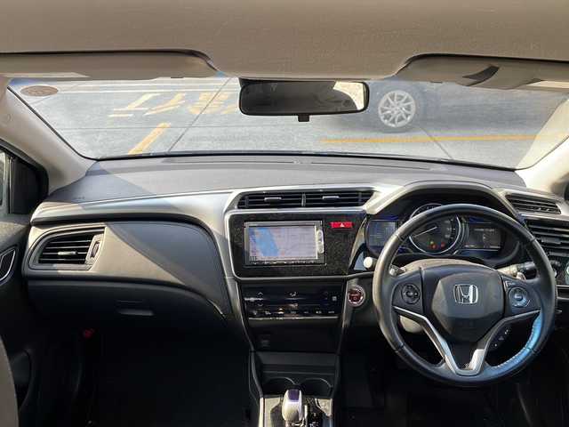 ホンダ グレイス ハイブリッド EX 広島県 2014(平26)年 10.7万km クリスタルブラックパール 禁煙/純正ナビ/バックカメラ/ハーフレザー/シートヒーターD+N/クルーズコントロール/純正アルミ/ETC/スマートキー