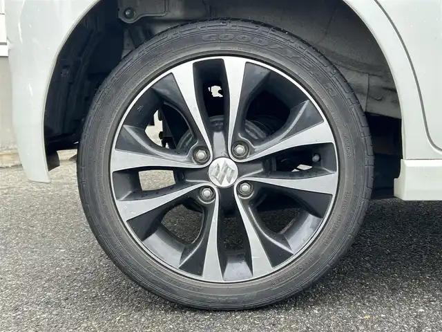 スズキ ワゴンＲ 20周年記念車 山形県 2013(平25)年 7.9万km パールホワイト 純正スマートフォン連携ナビ/USB/AUX/Bluetooth/4WD/禁煙車/衝突軽減ブレーキ/横滑り防止装置/D席シートヒーター/オートライト/ETC車載器/フロアマット/純正アルミホイール15インチ/純正バイザー