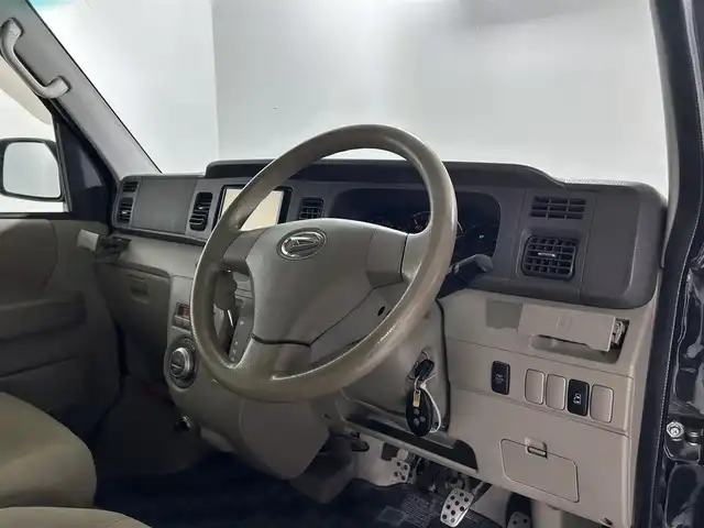 ダイハツ アトレー ワゴン カスタム ターボ RS リミテッド 佐賀県 2009(平21)年 14万km ブラックマイカメタリック 社外7インチナビ【CN-HN8600】/【フルセグTV.CD.DVD】/片側パワースライドドア/電動格納ミラー/ベンチシート/社外15インチアルミホイール/純正ドアバイザー/フォグライト/ダブルエアバッグ/オートエアコン