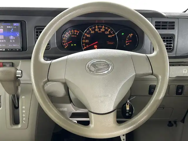ダイハツ アトレー ワゴン カスタム ターボ RS リミテッド 佐賀県 2009(平21)年 14万km ブラックマイカメタリック 社外7インチナビ【CN-HN8600】/【フルセグTV.CD.DVD】/片側パワースライドドア/電動格納ミラー/ベンチシート/社外15インチアルミホイール/純正ドアバイザー/フォグライト/ダブルエアバッグ/オートエアコン