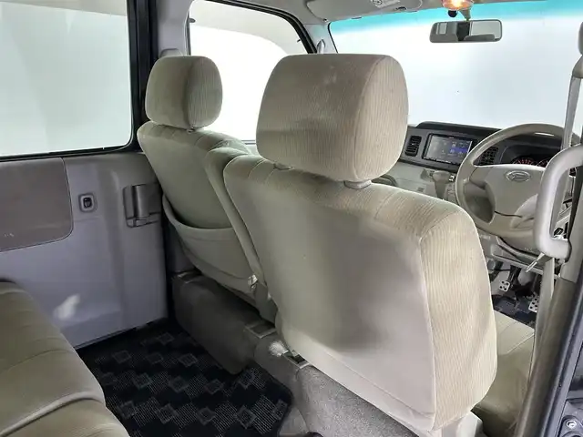 ダイハツ アトレー ワゴン カスタム ターボ RS リミテッド 佐賀県 2009(平21)年 14万km ブラックマイカメタリック 社外7インチナビ【CN-HN8600】/【フルセグTV.CD.DVD】/片側パワースライドドア/電動格納ミラー/ベンチシート/社外15インチアルミホイール/純正ドアバイザー/フォグライト/ダブルエアバッグ/オートエアコン