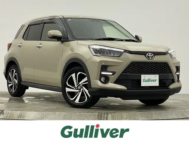 トヨタ ライズ Z 宮城県 2023(令5)年 4.9万km ナチュラルベージュマイカM ４ＷＤターボ　/純正９型ディスプレイ　/バックモニター　/アダプティブクルーズコントロール/衝突軽減ブレーキ　/レーンキープアシスト　/オートハイビーム　/クリアランスソナー　/ウインドシールドデアイサー　/シートヒーター　/USB/HDMI入力端子/電動パーキングブレーキ/オートホールド/LEDヘッドランプ/フォグランプ/シーケンシャルターンランプ/純正17インチAW/レザー調シートカバー/禁煙車