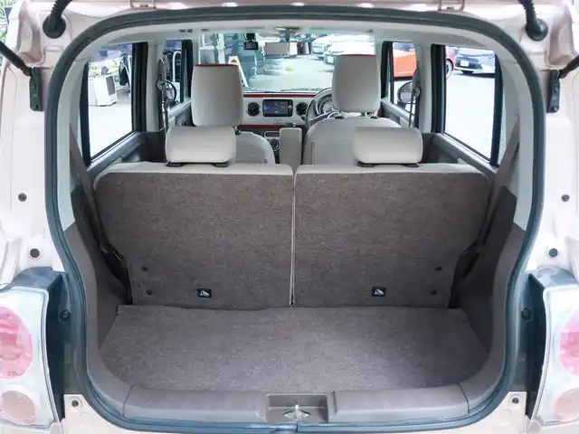 スズキ ラパン ショコラ X 千葉県 2014(平26)年 7.3万km シャンパンピンクPM 純正スマートフォン連携ナビ/バックカメラ /ワンセグテレビ/前後ドライブレコーダー/HIDヘッドライト/アイドリングストップ/純正フロアマット/ドアバイザー/スマートキー×2本/取説/保証書