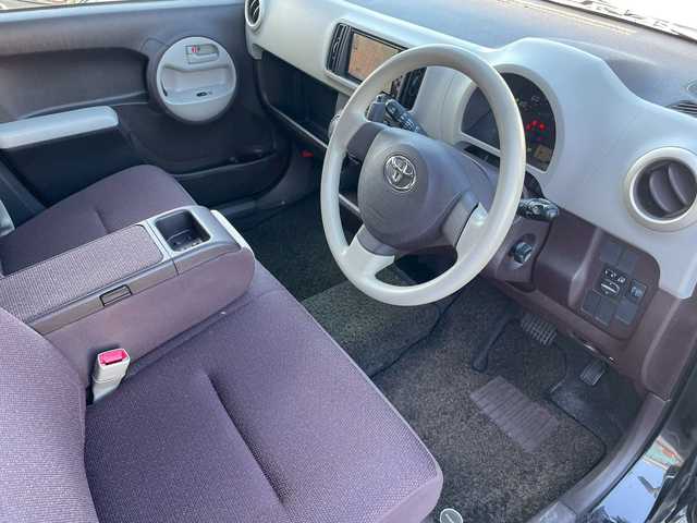 トヨタ パッソ プラスハナ 宮崎県 2011(平23)年 11.6万km 黒 モデリスタエアロ　/ETC　/純正SDナビ　（NSCT-W61）/ワンセグ　/CD　/DVD/AUX　/純正フロアマット　/ドアバイザー　/オートライト　/フロントフォグ　/社外アルミホイール