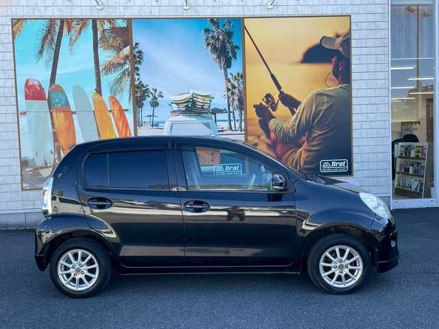 トヨタ パッソ プラスハナ 宮崎県 2011(平23)年 11.6万km 黒 モデリスタエアロ　/ETC　/純正SDナビ　（NSCT-W61）/ワンセグ　/CD　/DVD/AUX　/純正フロアマット　/ドアバイザー　/オートライト　/フロントフォグ　/社外アルミホイール