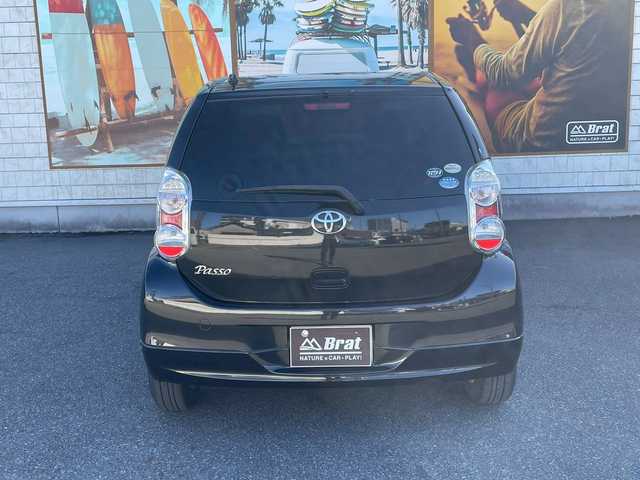 トヨタ パッソ プラスハナ 宮崎県 2011(平23)年 11.6万km 黒 モデリスタエアロ　/ETC　/純正SDナビ　（NSCT-W61）/ワンセグ　/CD　/DVD/AUX　/純正フロアマット　/ドアバイザー　/オートライト　/フロントフォグ　/社外アルミホイール