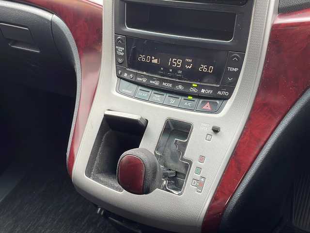 トヨタ ヴェルファイア 2．4Z 新潟県 2009(平21)年 12.5万km ブラック 純正HDDナビ（NHZT-W58）/（AM/FM/CD/DVD）/フルセグTV/フリップダウンモニター/両側パワースライドドア/ETC/バックカメラ/ドアバイザー/社外20インチアルミホイールバックカメラ