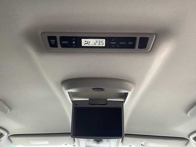 トヨタ ヴェルファイア 2．4Z 新潟県 2009(平21)年 12.5万km ブラック 純正HDDナビ（NHZT-W58）/（AM/FM/CD/DVD）/フルセグTV/フリップダウンモニター/両側パワースライドドア/ETC/バックカメラ/ドアバイザー/社外20インチアルミホイールバックカメラ