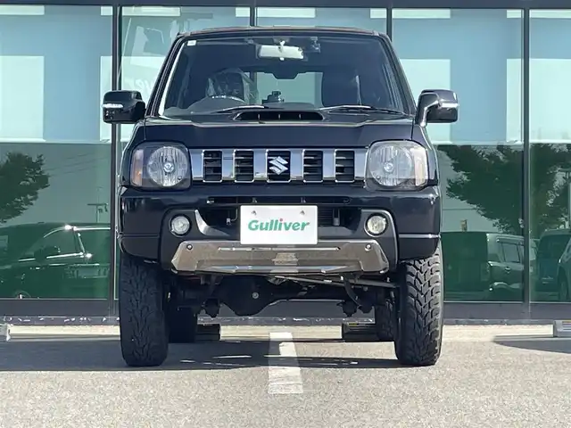 スズキ ジムニー ランドベンチャー 和歌山県 2014(平26)年 5.7万km ブルーイッシュブラックパール3 社外BTオーディオ/USB/AUX/ETC/ドライブレコーダー/ハーフレザーシート/運転席シートヒーター/４WD/ターボ/電格ミラー/エアコン/パワーウィンドウ/パワーステアリング/背面タイヤハードカバー/純正16インチAW/社外LEDヘッドライト/フォグランプ/ヘッドライトレベライザー/リモコンキー/スペアキー（メカニカル）