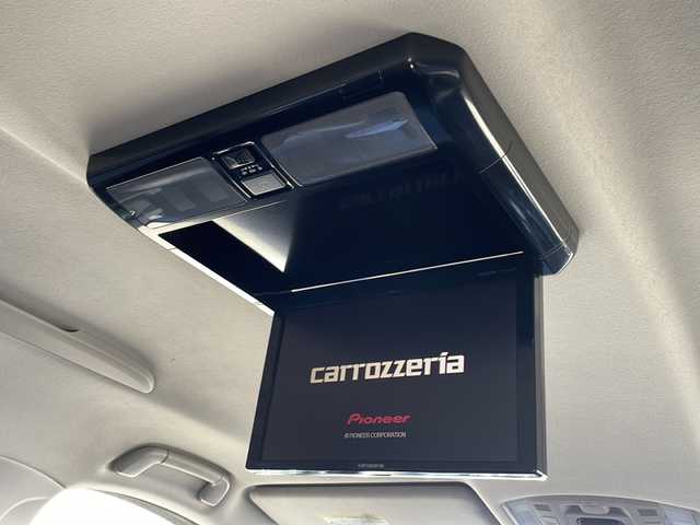 トヨタ ヴェルファイア 2．4Z 徳島県 2009(平21)年 17.8万km ブラック 社外7型SDナビ　AVIC-RZ03/（DISC/USB/SD/BT/ラジオ/フルセグ/iPod/AUX）/バックカメラ/10.2型フリップダウンモニター/後方コーナーセンサー/ETC/キセノンヘッドライト/純正フロアマット/両側電動スライドドア/社外AW/電動格納ミラー/フォグライト/オートライト