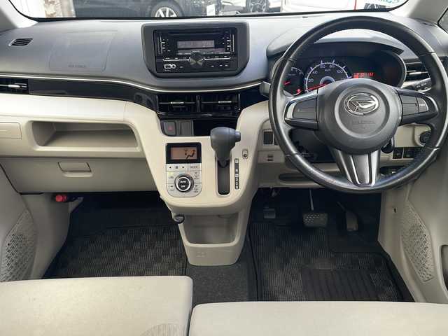 ダイハツ ムーヴ X ターボ SAⅢ 鳥取県 2017(平29)年 11.3万km ファイアークォーツレッドM ワンオーナー/社外１４インチアルミスタッドレス/社外CD USB AUX/ドライブレコーダー/ＥＴＣ/スマートキー/スペアキー/シートヒーター/オートミラー/ライトレベライザー/フロアマット/ドアバイザー/横滑り防止装置/オートライト/新車保証書/取扱説明書/純正アルミノーマルタイヤ付き４本有　