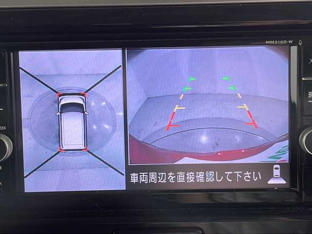 日産 デイズ ルークス ハイウェイスター Gターボ 広島県 2018(平30)年 5.1万km スパークリングレッド/ブラック 禁煙車/純正ナビ/アラウンドビューモニター/両側パワースライドドア/衝突軽減/クルーズコントロール/オートマチックハイビーム/レーンキープアシスト/踏み間違い防止/ＬＥＤヘッドライト/フォグランプ/純正15インチアルミホイール(165/55/R15)/エアバッグ(運転席/助手席)