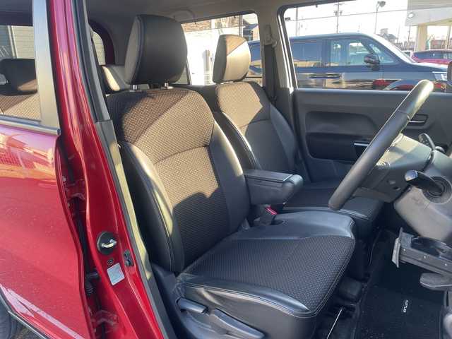 スズキ ハスラー Jスタイル Ⅱ 三重県 2017(平29)年 5.4万km フェニックスレッドパール/ホワイト2トーンルーフ 登録時53253km/メモリナビ/・フルセグ・Bluetooth・CD/DVD。AUX・/衝突軽減ブレーキ/レーンキープアシスト/アラウンドビューモニター/前席シートヒーター/前後ドラレコ/黒ハーフレザーシート/AUTOライト/プッシュスタート/スマートキー/スペアキー