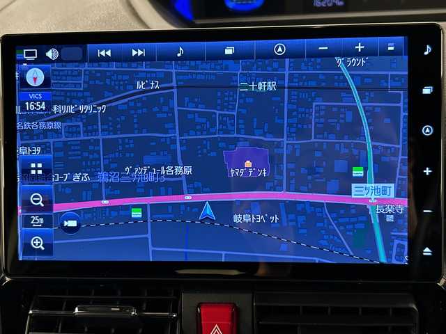 ダイハツ タント カスタム RS 岐阜県 2023(令5)年 1.7万km クロムグレーメタリック 純正ディスプレイオーディオ/プッシュスタート/スマートキー/フォグ/ドアバイザー/アイドリングストップ/Bluetooth/バックモニター/フルセグ/前方ドラレコ/衝突軽減システム/カーテンエアバック/レーンキープアシスト/両側パワースライドドア/純正アルミホイール/LEDヘッドライト/全方位モニター/コーナーセンサー前後