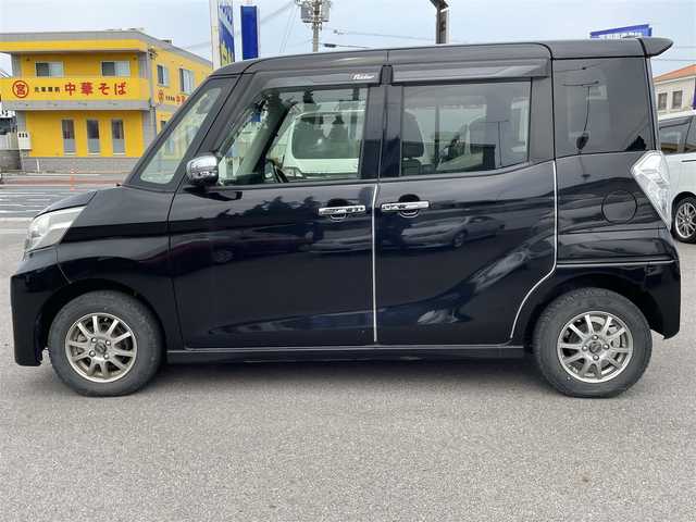日産 デイズ ルークス ライダー Bライン HWSターボ 和歌山県 2015(平27)年 4.4万km ブラック (株)IDOMが運営する【じしゃロン和歌山店】の自社ローン専用車両になります。こちらは現金またはオートローンご利用時の価格です。自社ローンご希望の方は別途その旨お申付け下さい/純正ナビ/Bluetooth/CD/DVD/TV/AUX再生/エマージェンシーブレーキ/後方コーナーセンサー/横滑り防止装置/両側パワースライドドア/前方ドライブレコーダー/全方位カメラ/バックカメラ/ETC