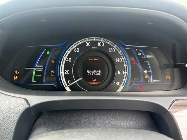 ホンダ アコード ハイブリッド EX 岡山県 2019(令1)年 14.5万km ホワイトオーキッドパール 黒レザーシート/純正ナビ　/バックカメラ　/サイドカメラ　/サンルーフ　/シートメモリー機能付きパワーシート　/シートヒーター　/電動リアゲート　/追従クルコン　/コーナーセンサー　/衝突被害軽減システム　/スマートキー　/ＥＴＣ　/ＡＡＣ